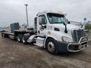 JR Transport Inc. A Chicago trucking company, the fleet of trucks, truck 236